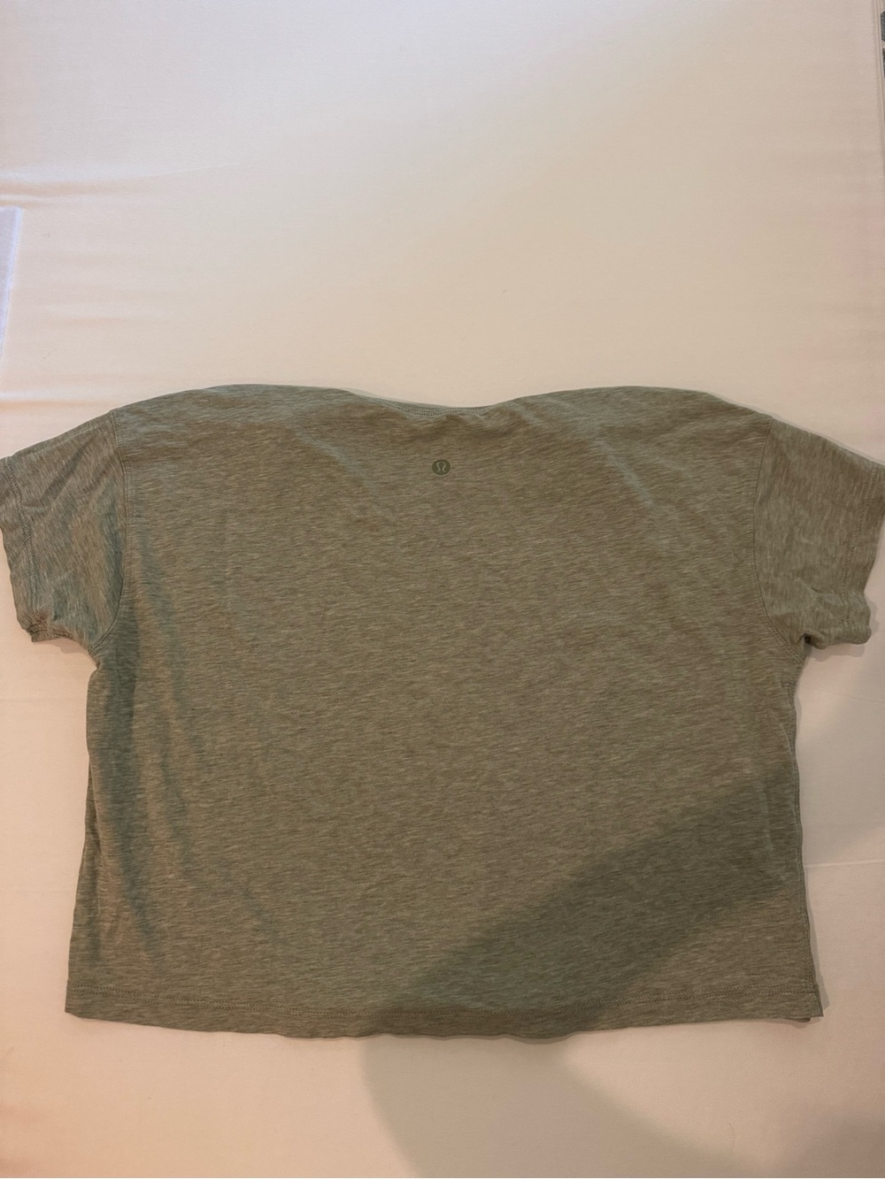 lululemon athletica Short Sleeve Tee in Heather Sage Green
